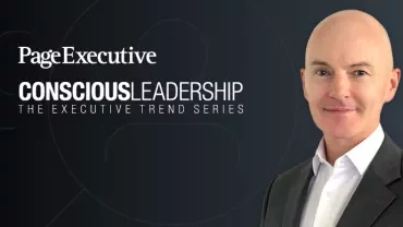 Mark Enticott profile photo next to the title: conscious leadership